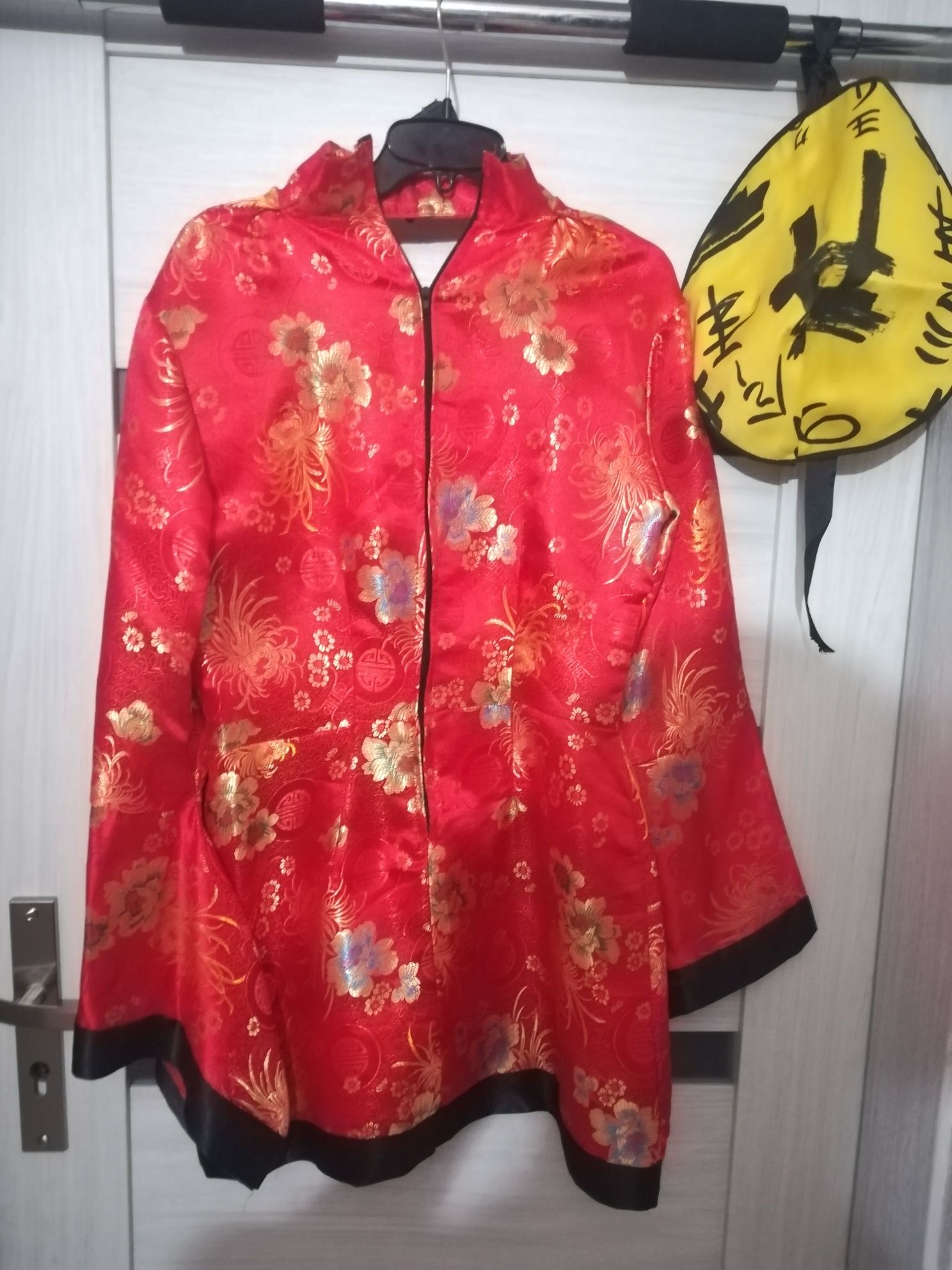 Strój przebranie kostium suknia chinka japonka azjatka 165 cm nowy