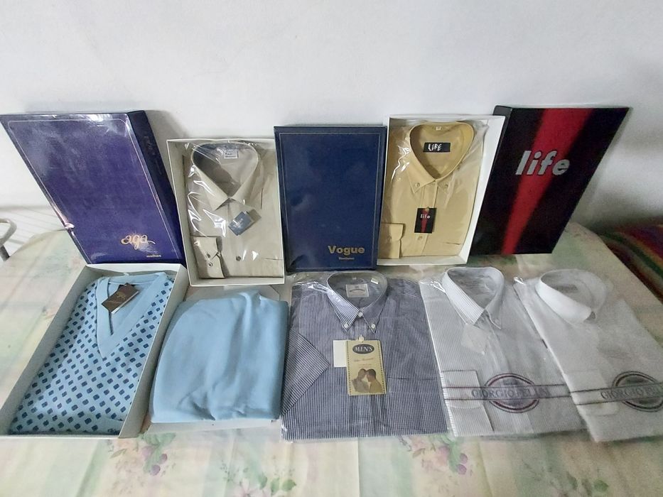 Camisas homem e Pijama novos