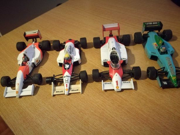 4 miniaturas onyx  Formula 1 antigas