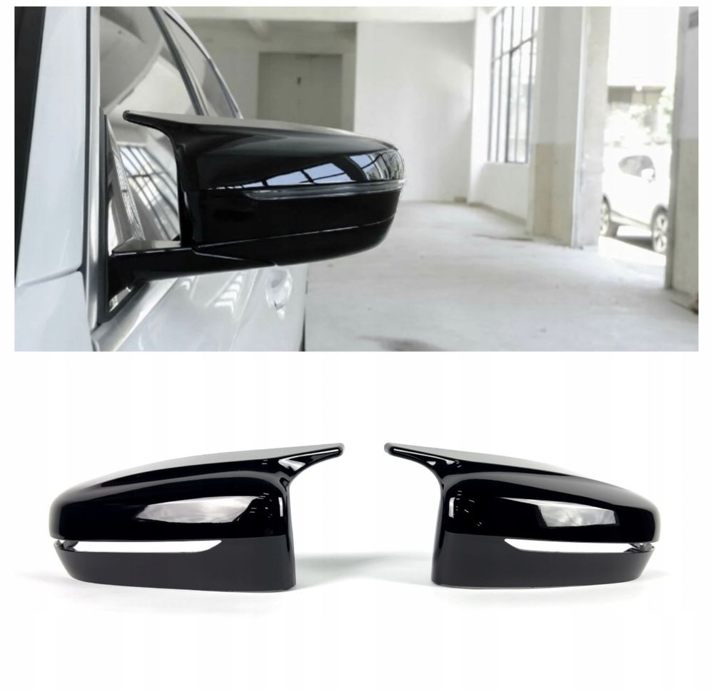Nakładki obudowy lusterek do BMW G20,21,22,23,26,42 M-style czarne