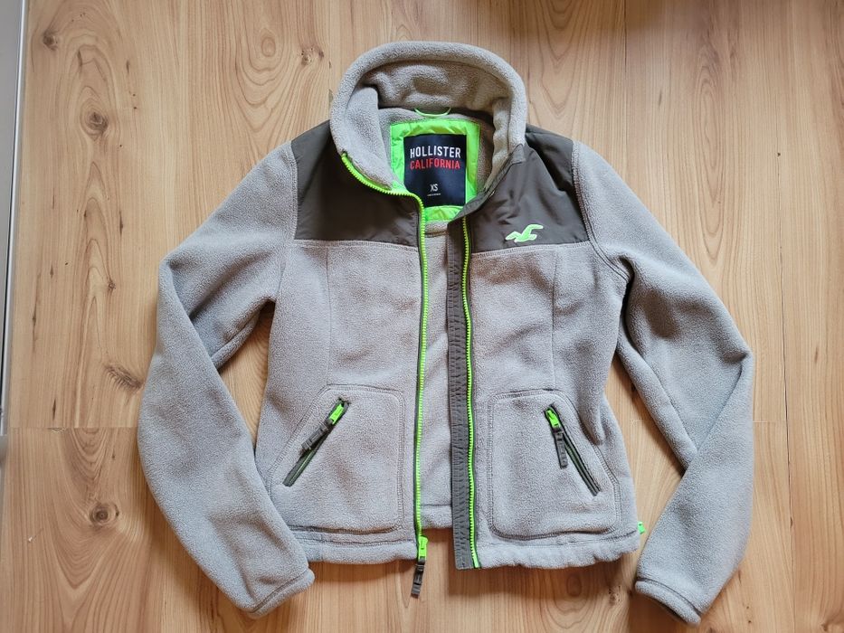 Hollister California bluza ciepła polar polarowa XS 34/36