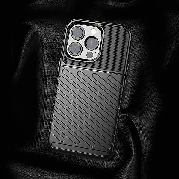 Etui Thunder Case Elastyczne Pancerne do iPhone 13 Pro zielony