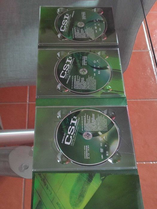 Série "CSI Las Vegas" - 2ª Temporada e 3º Temporada