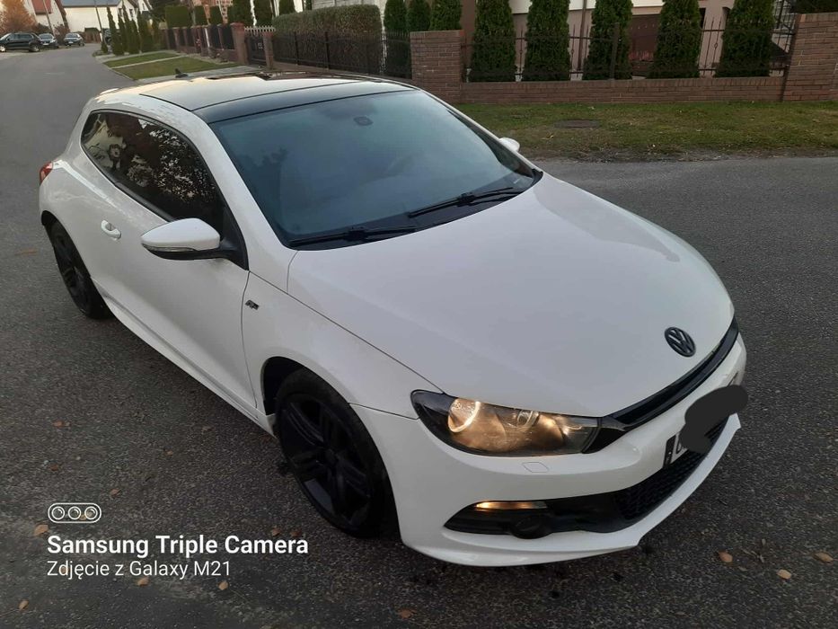 VW Scirocco 2.0tdi automat R-line łopatki