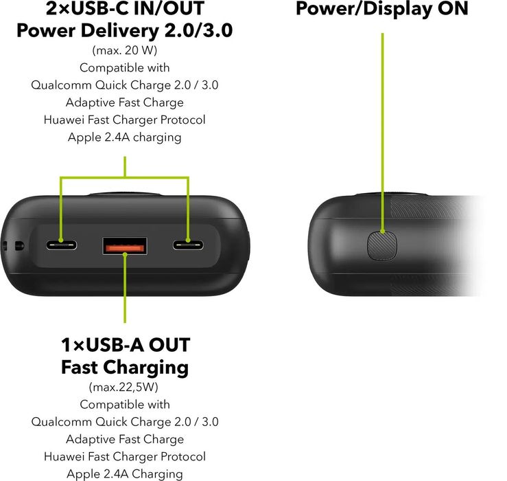 Pawerbank 20000 mAh