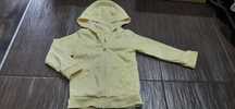 Bluza miś uszka George 80 86 pastelowa żółta z uszkami