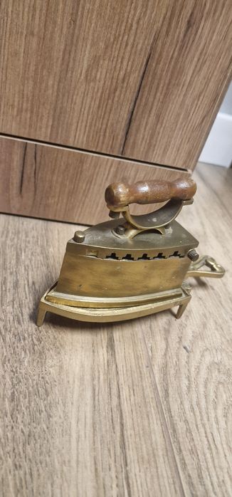 Mini Żelazko Mosiężne Zabytkowe Łódź
