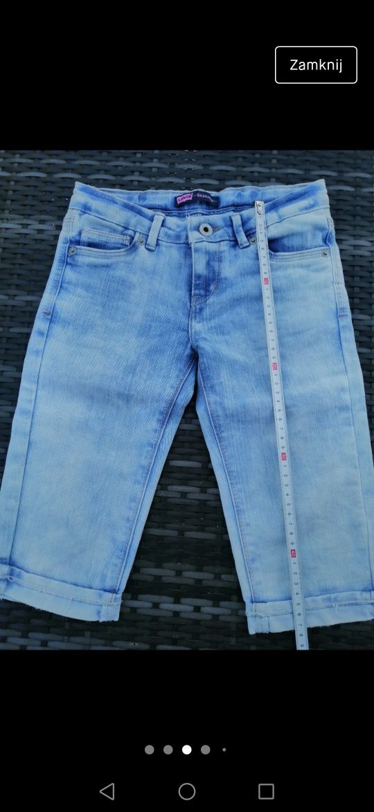 Levi's dżinsowe spodenki model Skimmer 134/140 NOWE