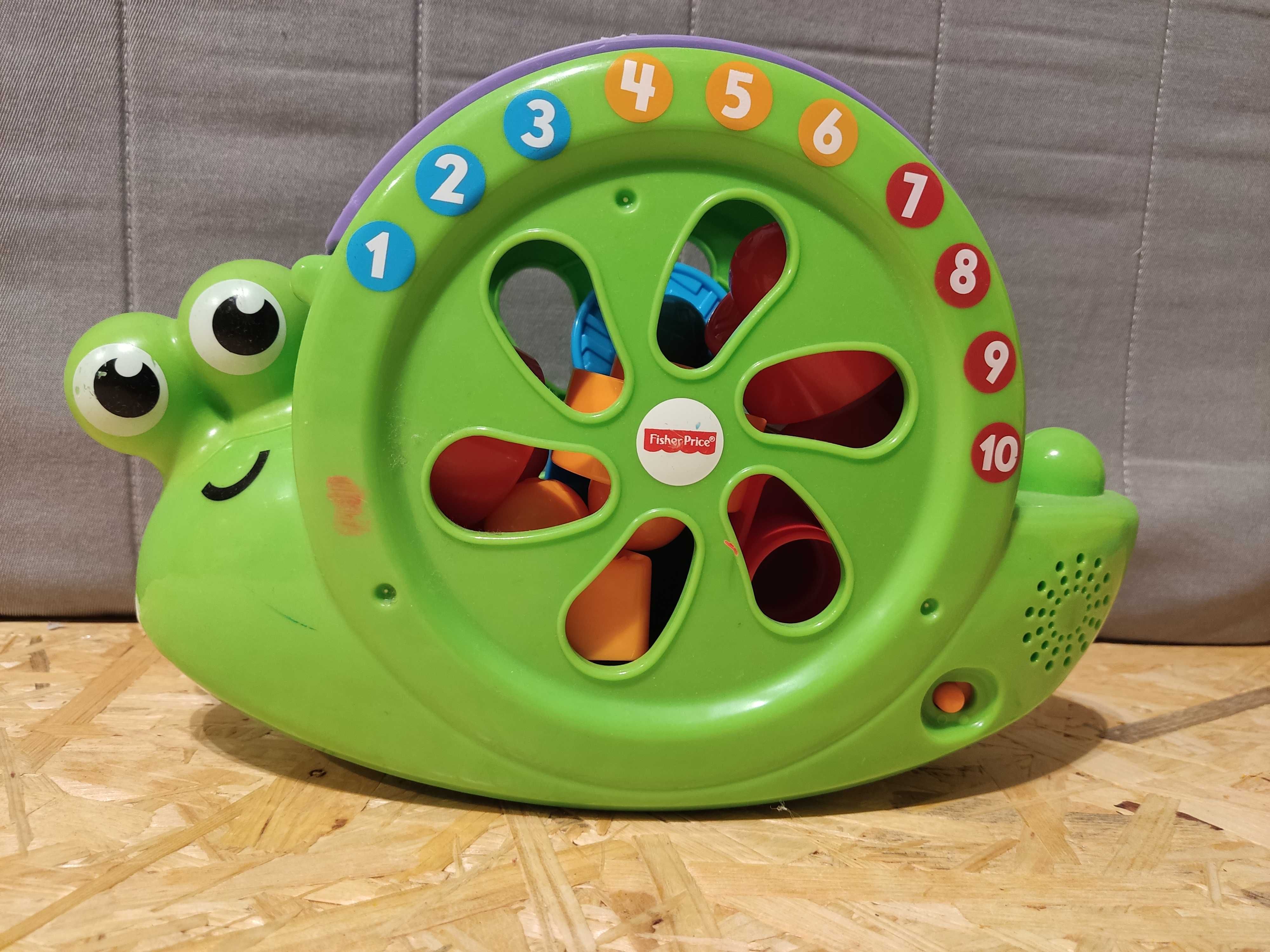 Fisher price muzyczny slimak