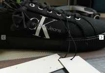 Calvin Klein Tenisówki Essential Vulcanized 1 czarne.