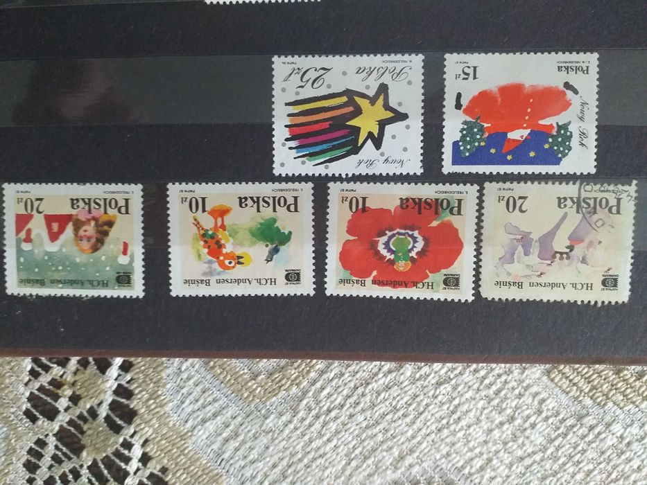 Znaczki z tematem bajkowym