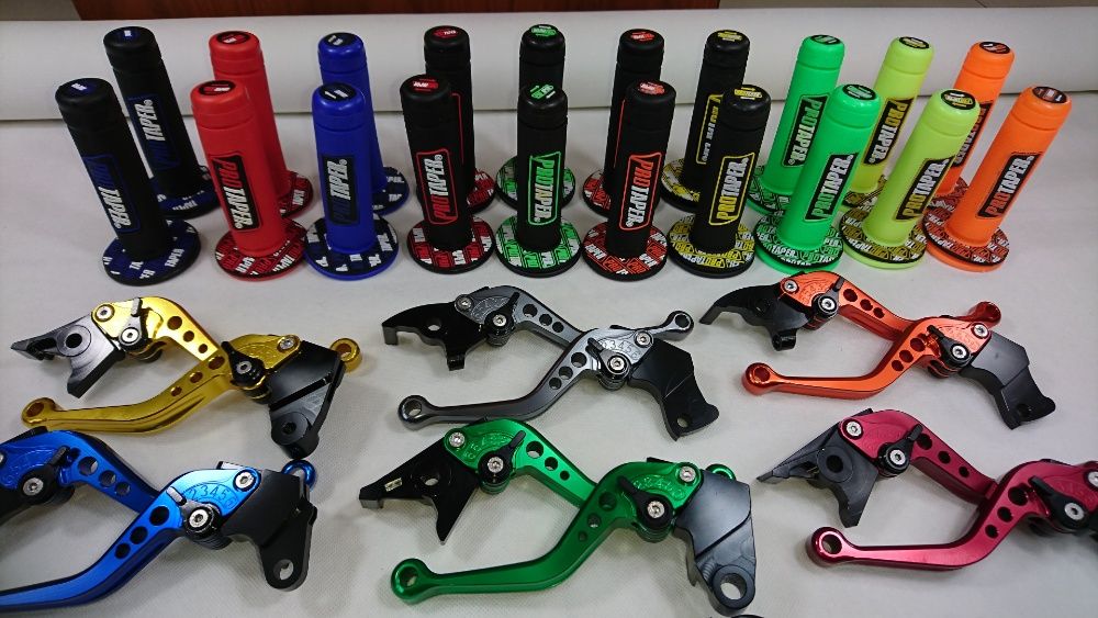 Klamki Yamaha Raptor 350, 400, 450, 660, 700 YFM FX X R manetki gripy