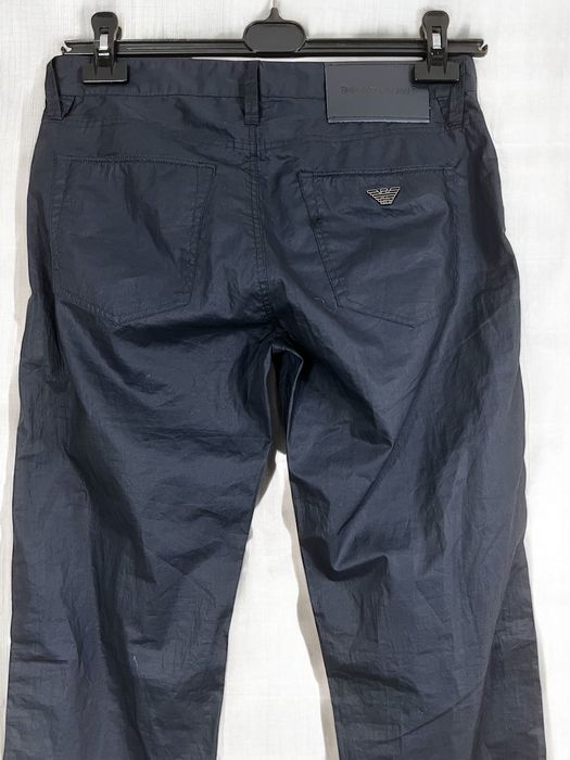 Emporio Armani roz. 29 męskie granatowe spodnie