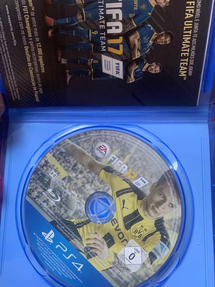 Jogo Fifa 17 - oficial - produto licenciado.