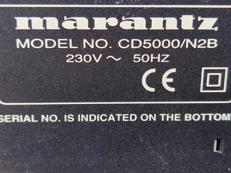 Marantz CD 5000 CD TEXT odtwarzacz płyt