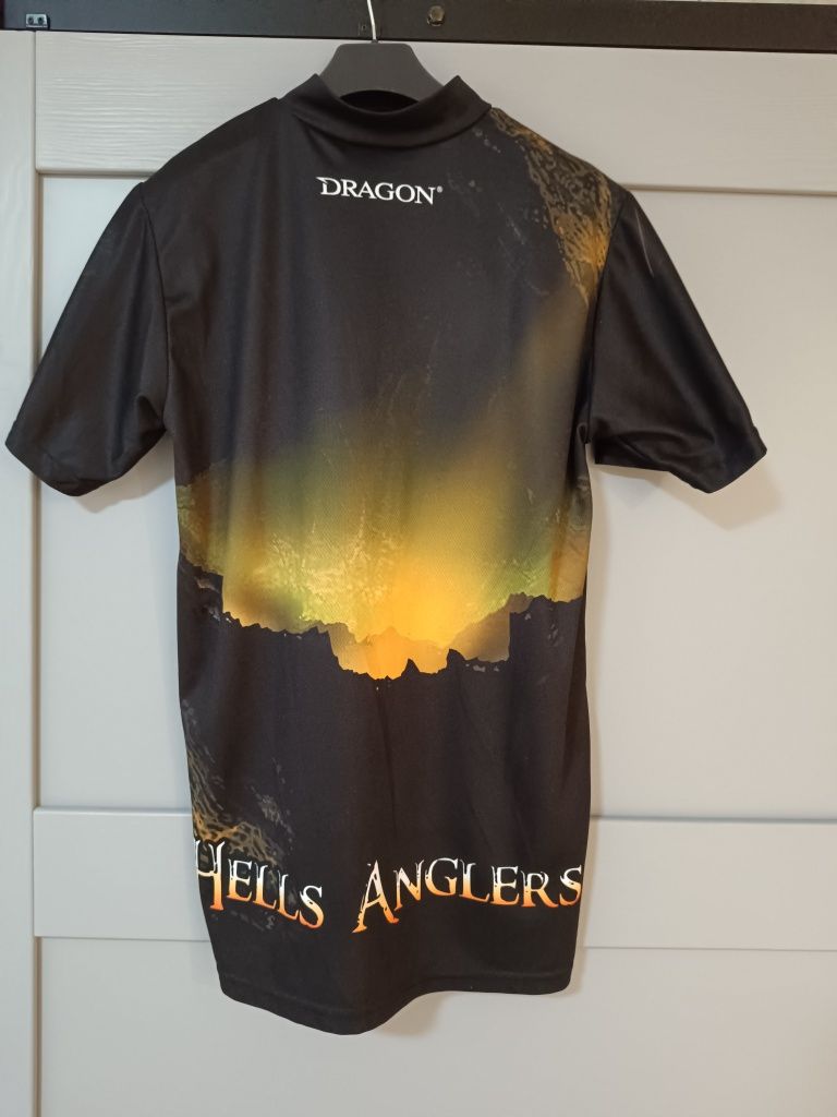 DRAGON T-SHIRT Sandacz Hells Anglers Rozmiar M