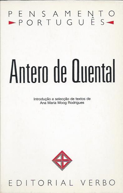 Antero de Quental – Pensamento português_Verbo