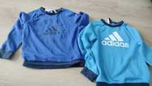 2 oryginalne adidas bluzy dla chłopca 122 i 128