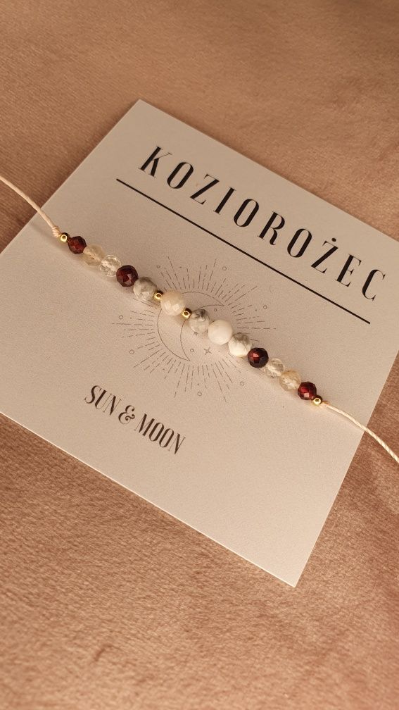 Bransoletka znak zodiaku - koziorozec