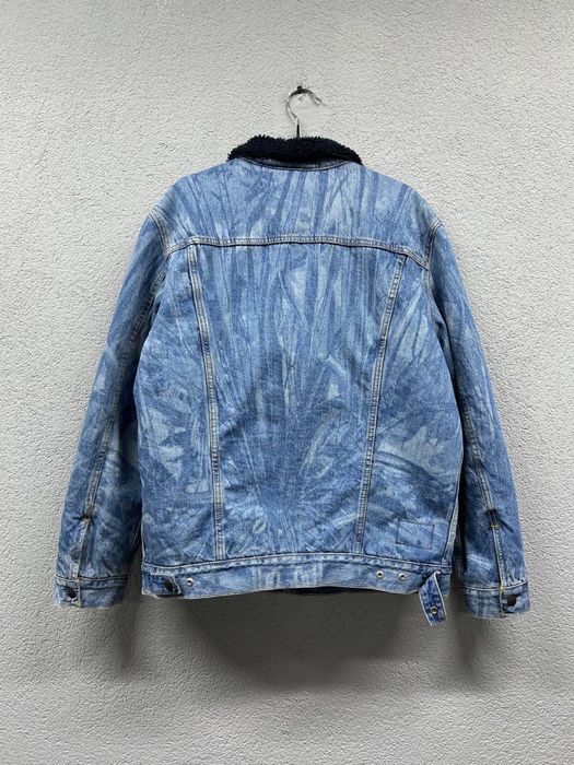 Куртка джинсова шерпа Levis XL чоловіча оригінал