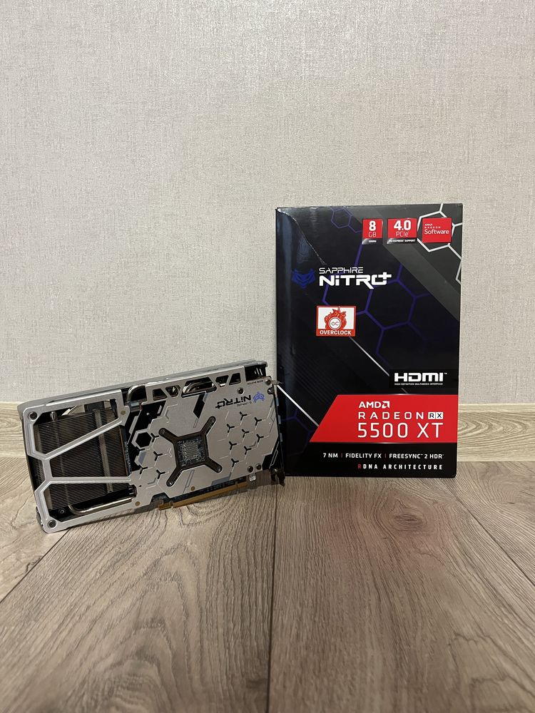 Rx 5500 xt 8 gb ГАРАНТІЯ