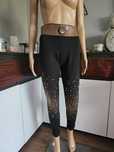 Spodnie legginsy cyrkonie Tatu