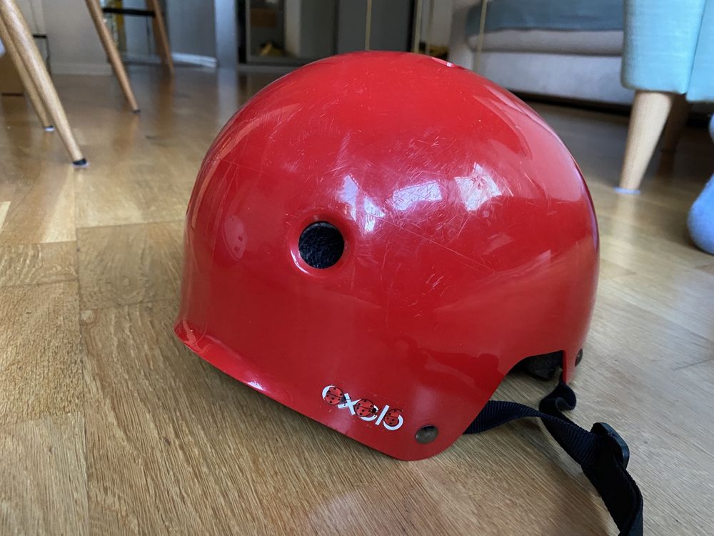 Kask oxelo play 3 rouge 55-58 cm