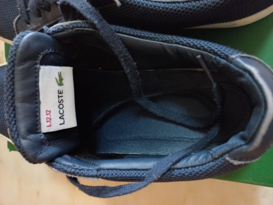 Sapatilhas de homem Lacoste tam 43