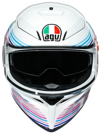 AGV K3 SV 002 SAKURA PEARL WHITE/PURPLE kask integralny blenda 2020