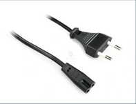 KABEL Ósemka Zasilający 2pin RTV, komputer 0,5m-0,6m