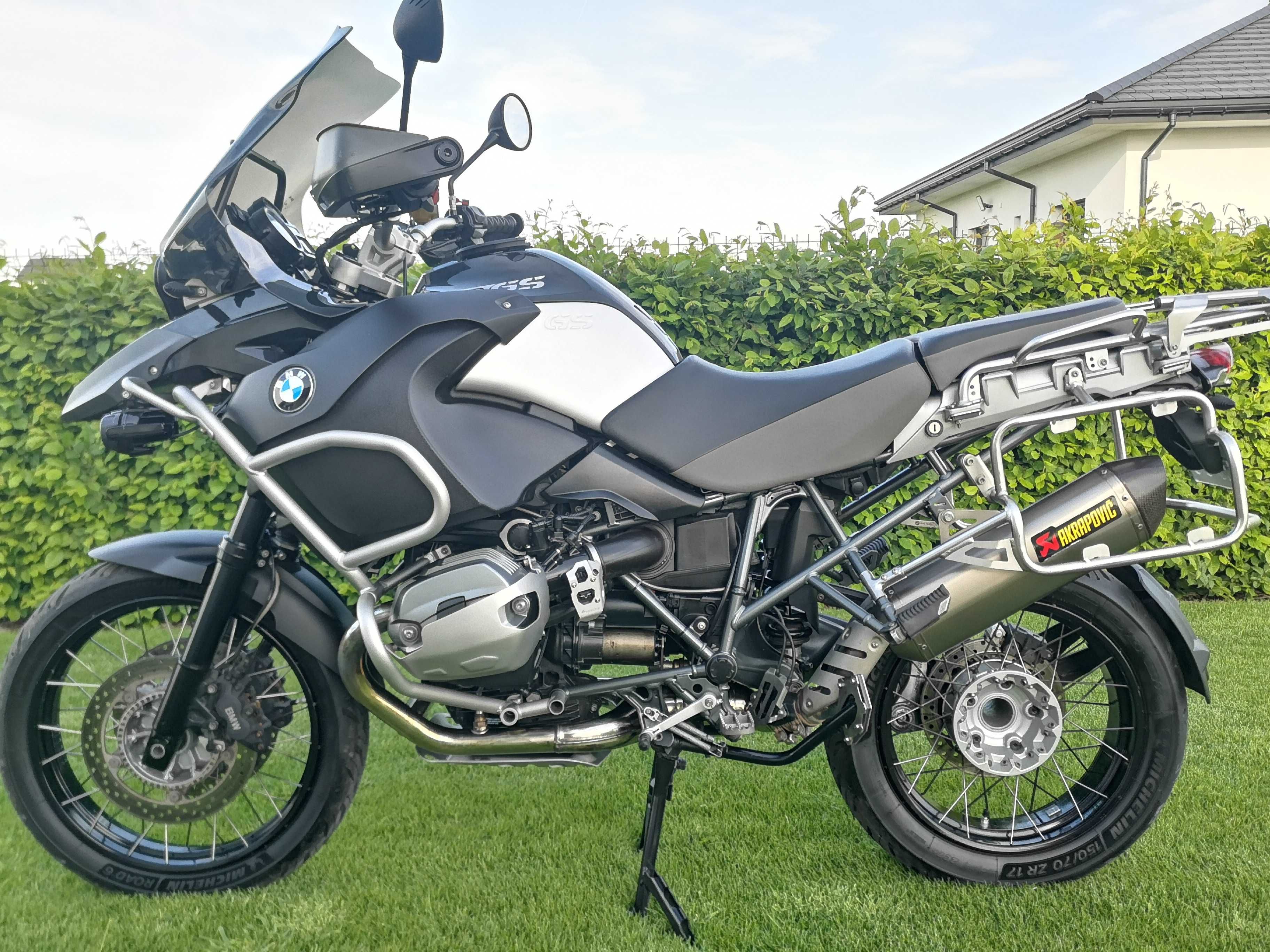 BMW GS R1200 GS Adventure z 2012 roku - super stan