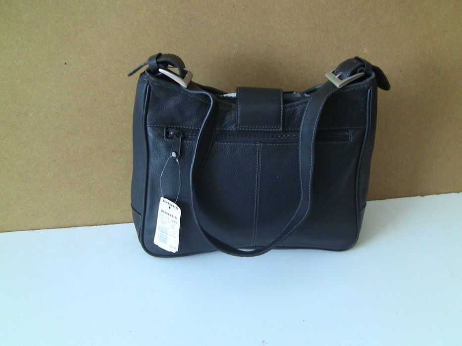 Женская кожаная сумка американской фирмы CROFT&BARROW