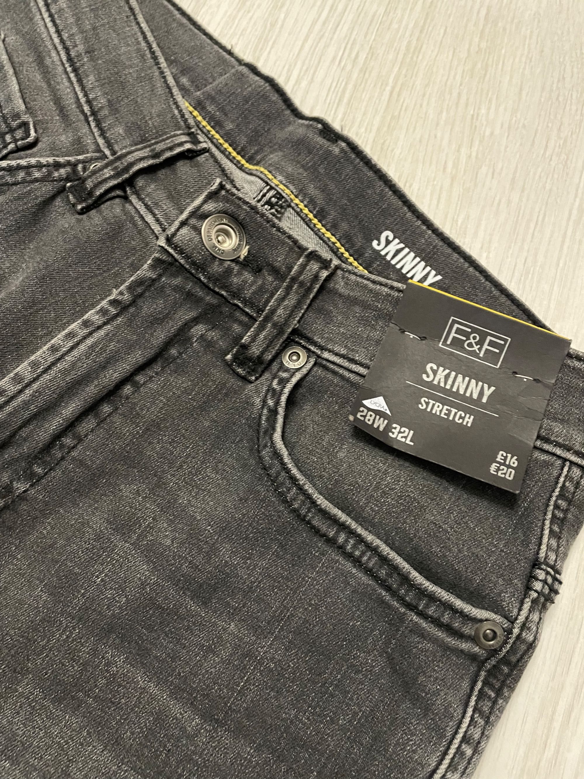 Джинси чоловічі skinny jeans F&F