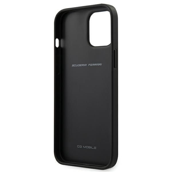 Futerał Ferrari iPhone 12 Pro Max Off Track Perforated - Czerwony