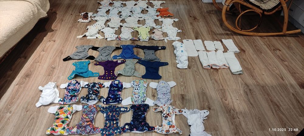 Wyprawka MOS Puppi, Mommy Mouse, burty, wkłady, formowanki, kokosi