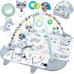 Mata interaktywna edukacyjna 110 x 100 cm Królik Ricokids + poduszka