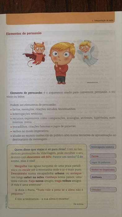 Prova de Afericao Português 8 ano