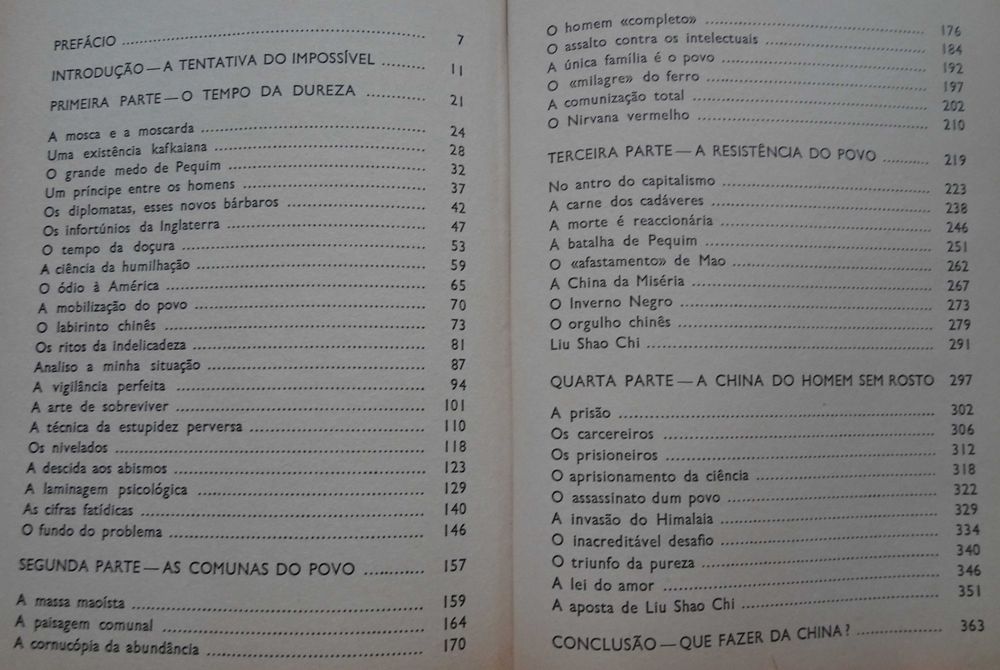 A China Esse Pesadelo de Lucien Bodard - 1º Edição 1964