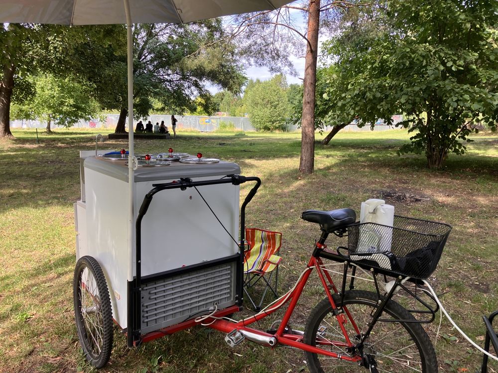Rower gastronomiczny lody +całe know how biznesu