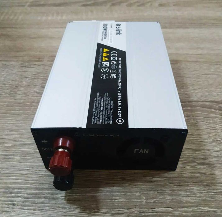 Преобразователь напряжения 12/220 600/300W Инвертор (Турция) для котла
