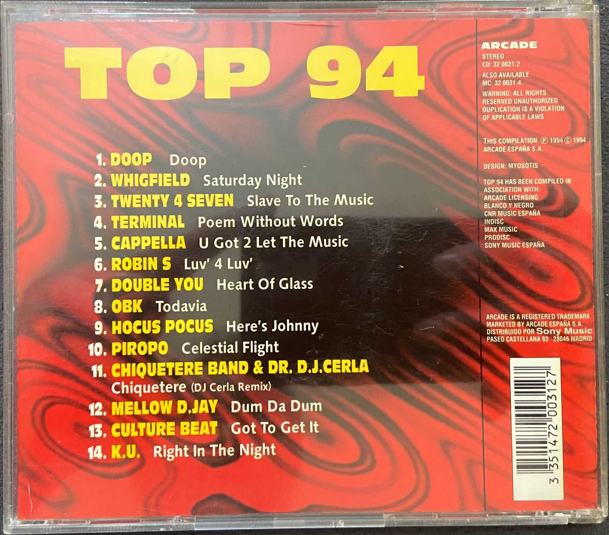 CD musica Top 94