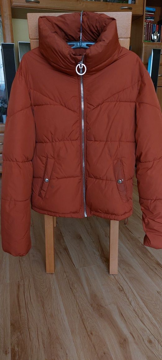 Bershka Kurtka puchowa jesień zima XS, S