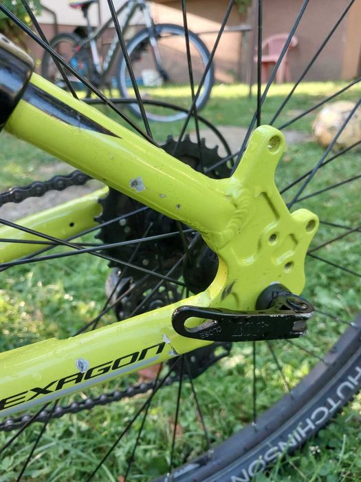 Kross hexagon X1 żółty-limonkowy