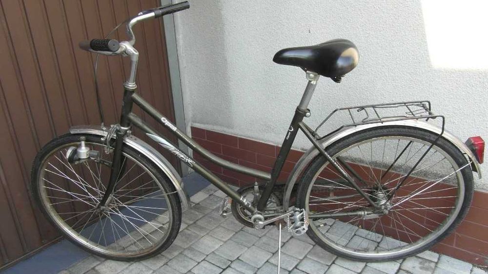 Damka KROSS starszy model 1-bieg /Torpedo 26 koła _na chodzie_Retro