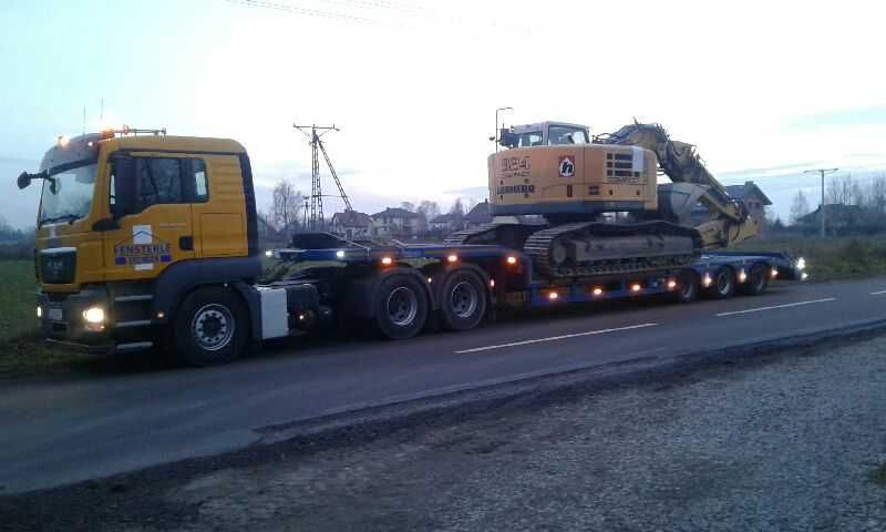 transport niskopodwoziowy, usługi transportowe wynajem lawety wywrotka