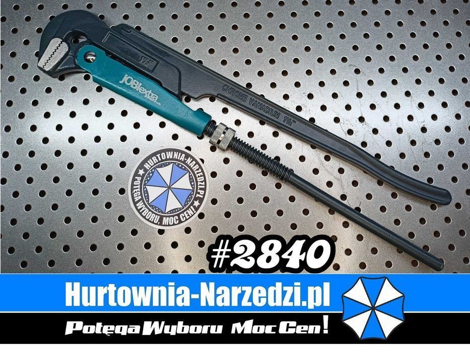 Klucz nastawny do rur 1,5 cale 90° klucz szwedzki do rur 1,5 cale CrV
