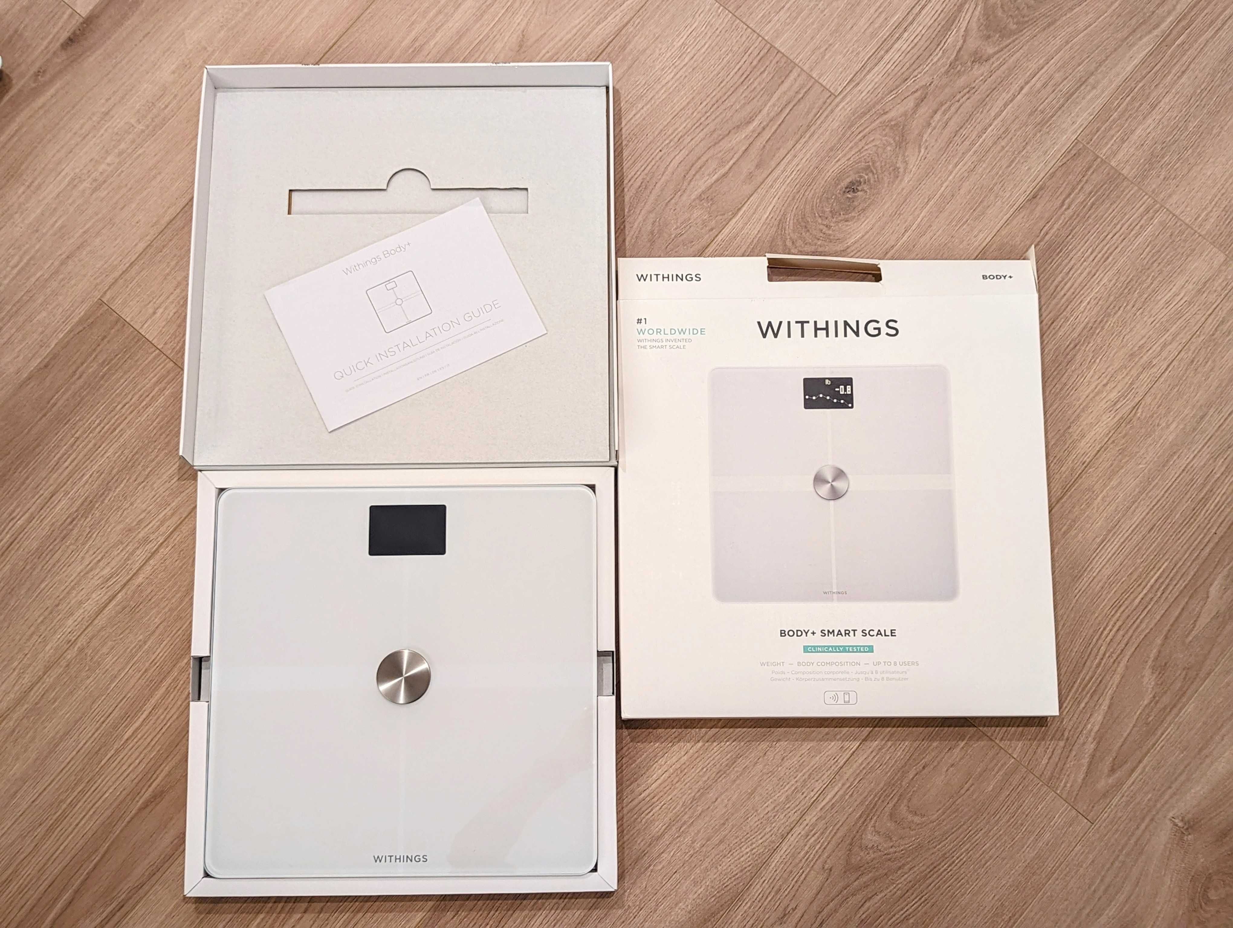 Balança Digital e Inteligente Withings Body+ (Branca)