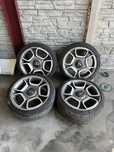 Koła felgi fiat 500 abarth 4x98 17 r nowe opony 205/40 r17 goodyear