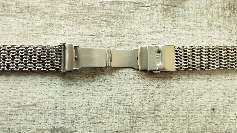 Shark Mesh кольчужний браслет годинника 18 20 22 24 Кольчуга ремінець