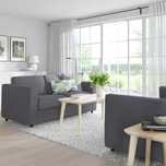 Ikea Nowa VIMLE Sofa rozkładana 140x200cm Średnioszary Beżowy Gunnared